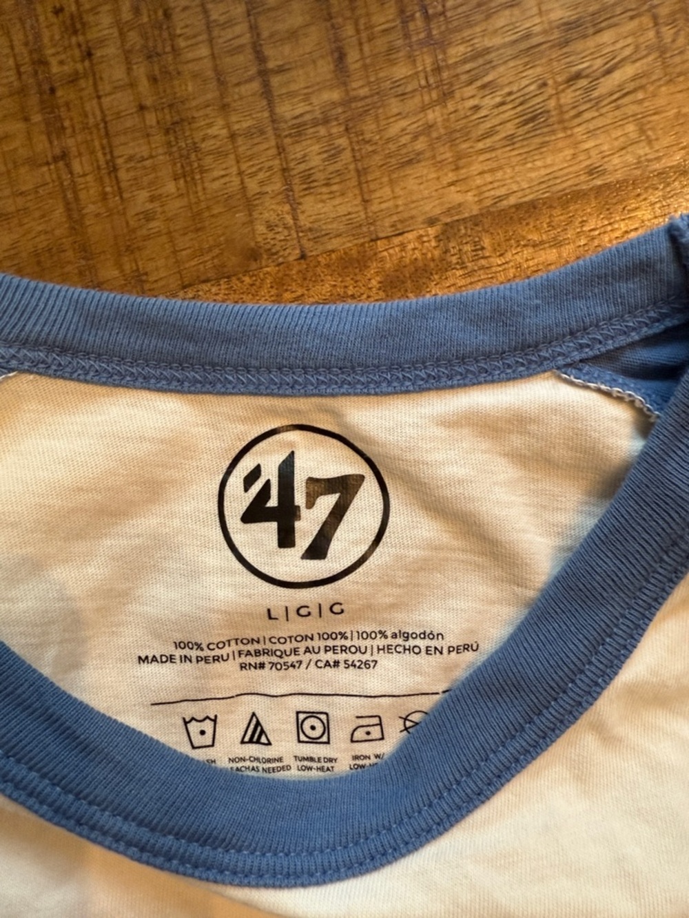 Seattle Mariners Raglan Tee - Picture 3 of 3